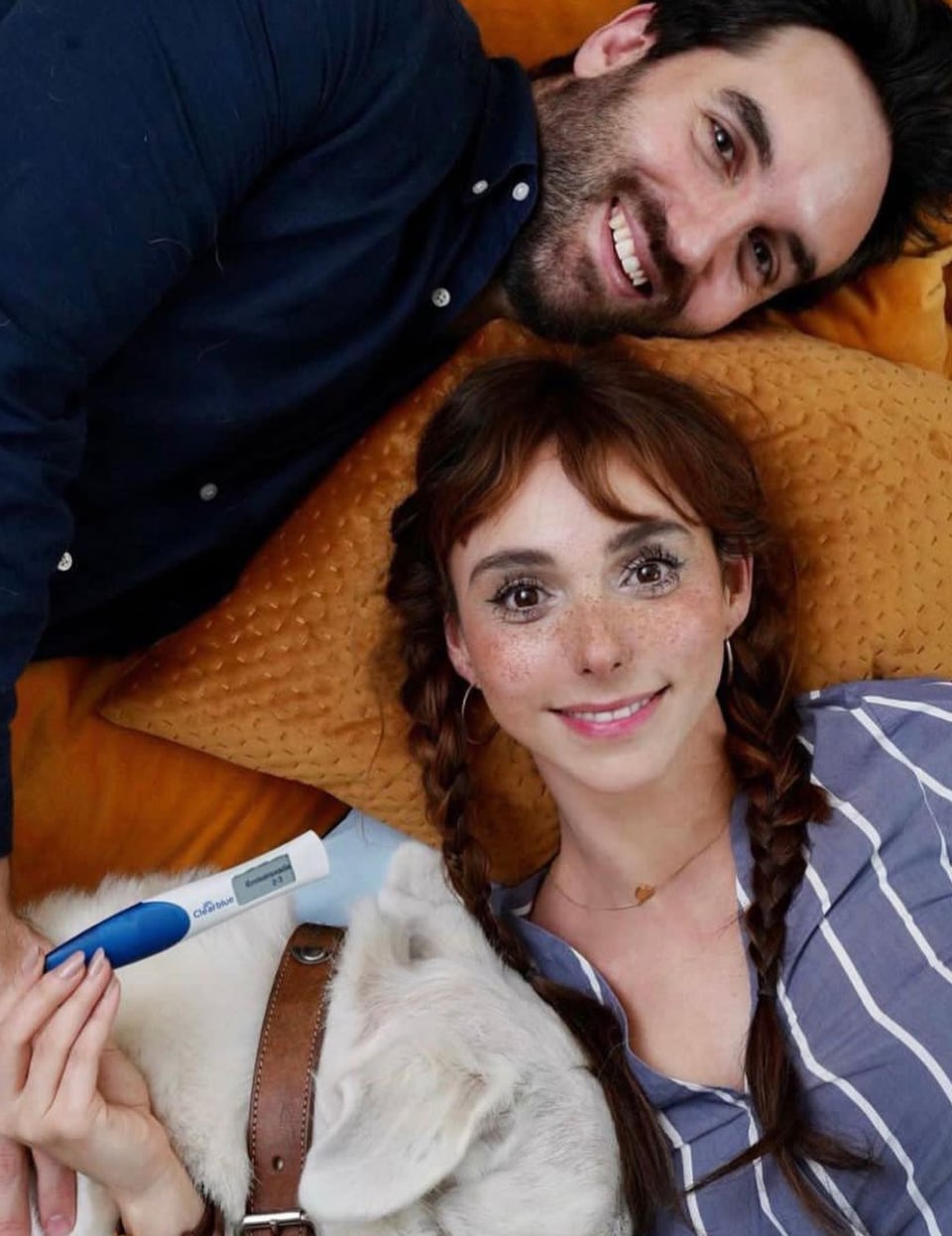 Natalia Téllez embarazada