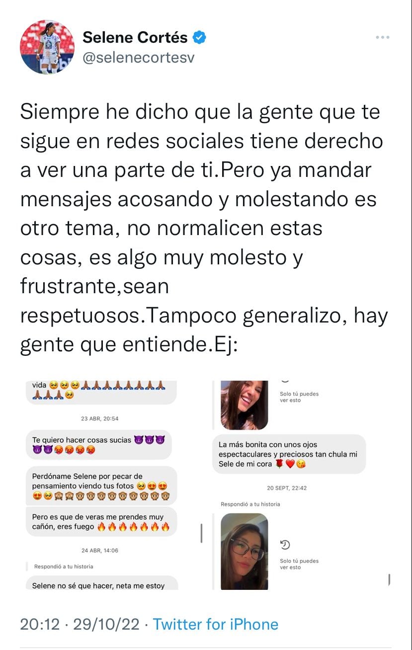 Selene Cortés.