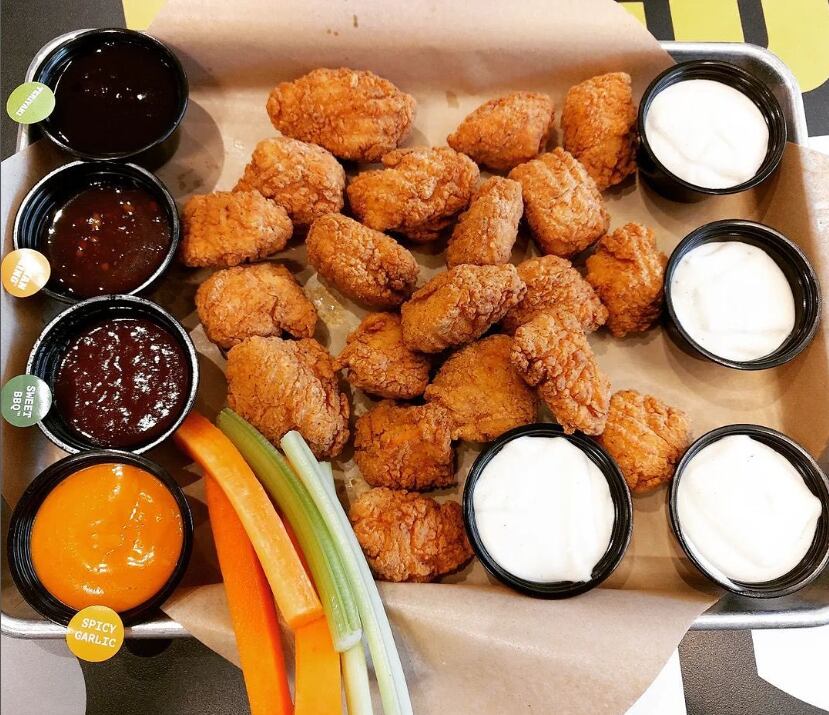 Productos sin hueso de Buffalo Wild Wings