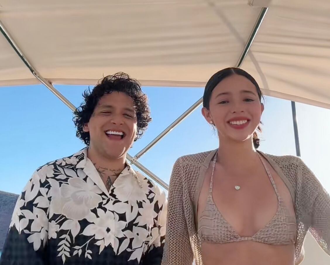 Ángela Aguilar y Christian Nodal