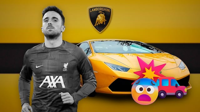 Muerte de Diogo Jota en Lamborghini