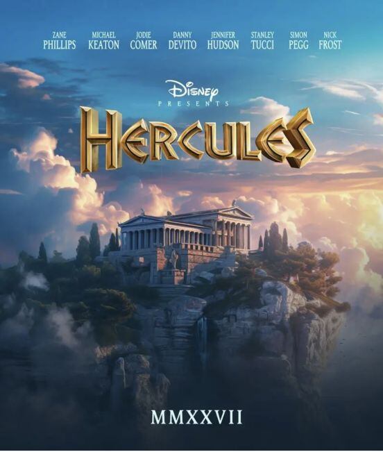 Supuesto póster de Hércules