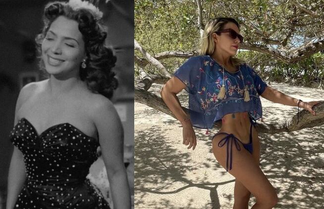 Francesca Ebrard tiene una cintura igual de diminuta que la de María Victoria