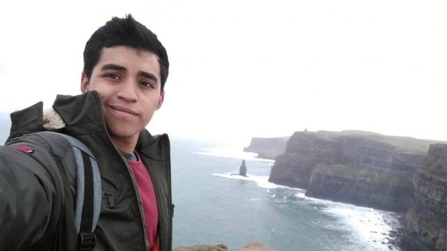 Eduardo López Bernal viajó a Suiza para tomar un curso de inglés