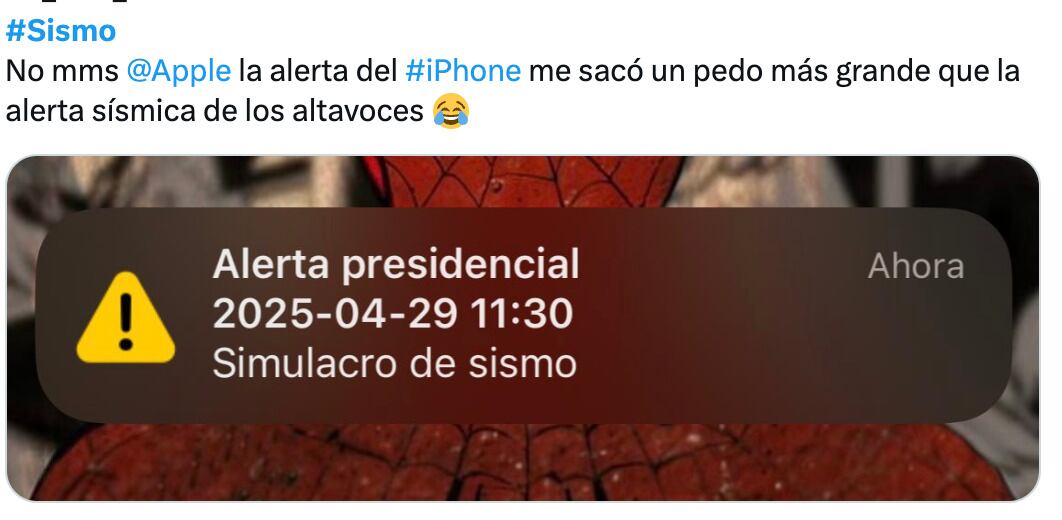 Memes del simulacro nacional 2025