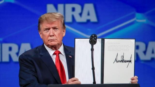 El presidente estadounidense Donald Trump