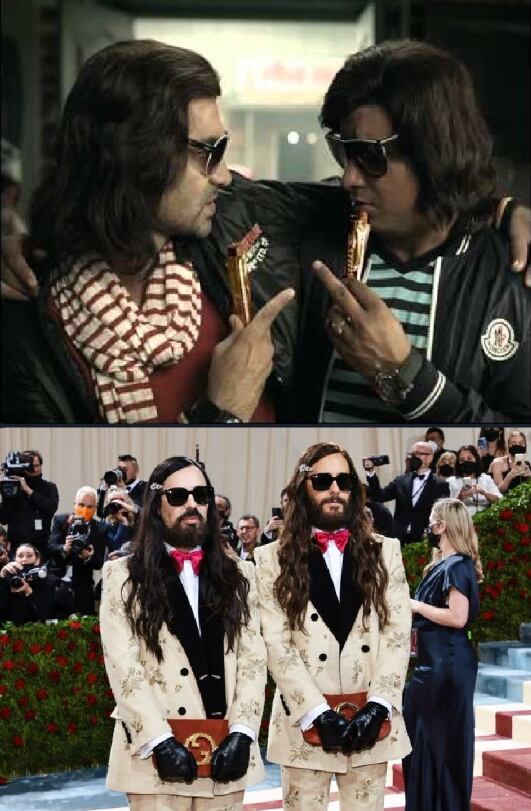 Meme de Jared Leto en MET Gala 2022