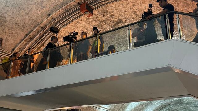 Grabación en Camarones Línea 7 afecta a usuarios