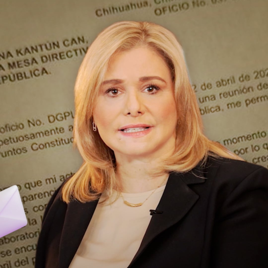 Maru Campos justifica en carta al Senado su ausencia en comparecencia