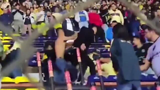 Violencia en el Estadio Azteca