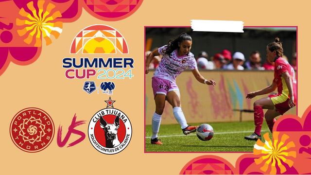 Portland Thorns arrolló a las Xolas de Tijuana en su debut en la Summer Cup 2024.
