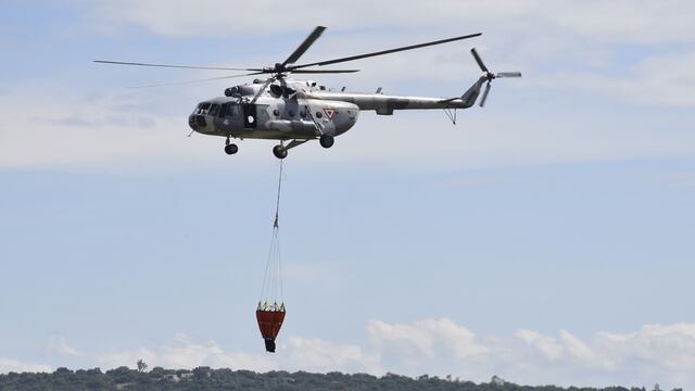 Helicóptero de la Sedena del fabricante Mikhail Mil de Rusia