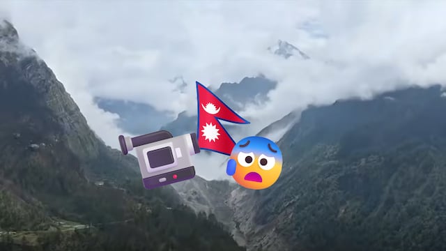 Videos muestran cómo se originó la riada que golpeó Nepal