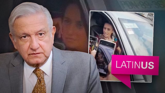 AMLO sospecha de montaje de LatinUs en encuentro de encapuchados con Claudia Sheinbaum