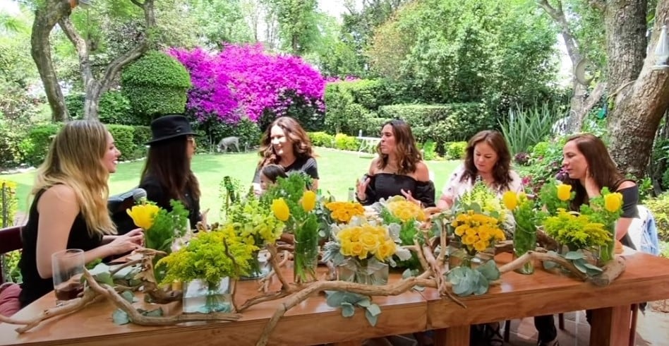 Yolanda Andrade, Luz María Zetina, Consuelo Duval, Gloria Calzada, Isabel Lascurain y Sherlyn.