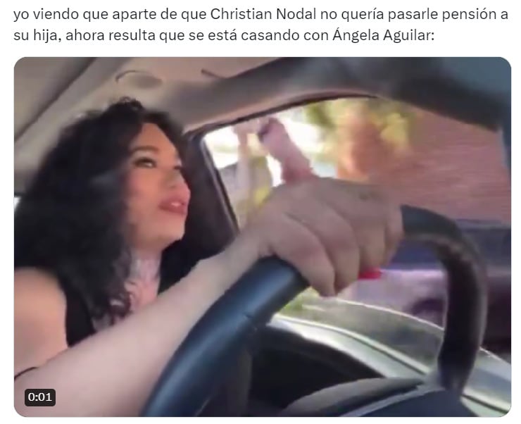 Memes por la boda de Ángela Aguilar y Christian Nodal