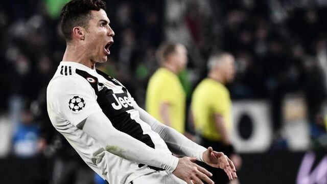 Cristiano festejó así la impresionante victoria.