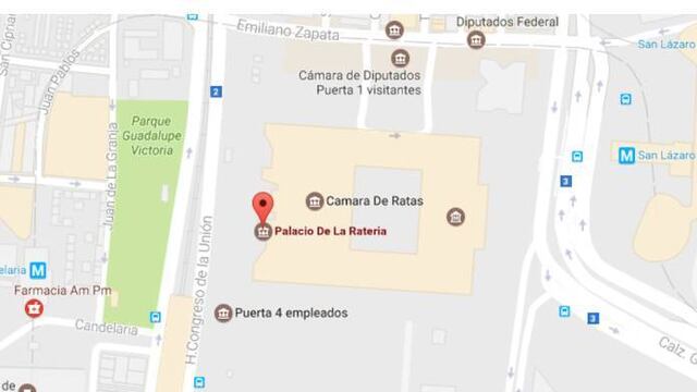 Cambio de nombre en San Lázaro.