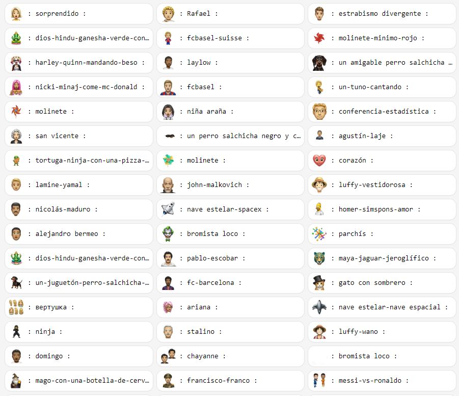 Emojis con inteligencia artificial