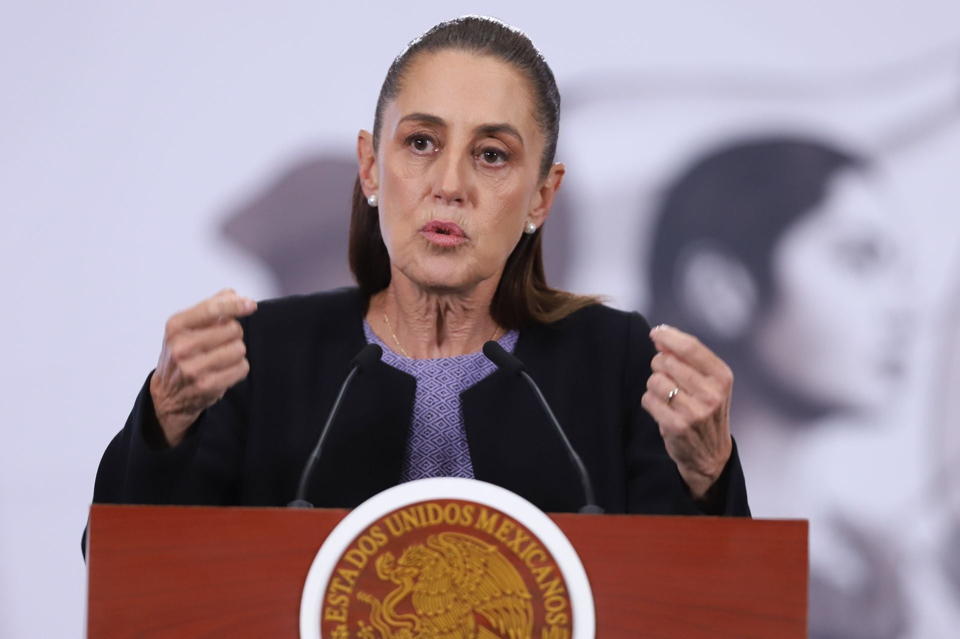 Claudia Sheinbaum, presidenta de México.