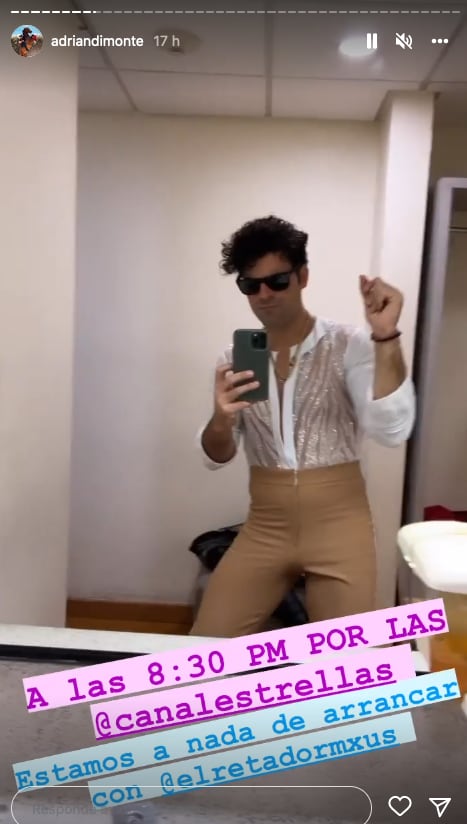 Adrián Di Monte en El Retador.