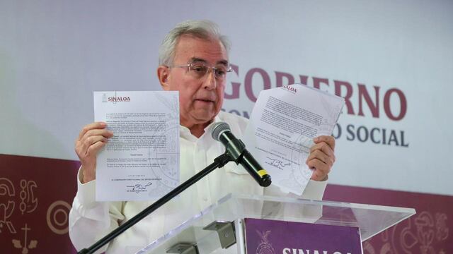 Rubén Rocha, gobernador de Sinaloa
