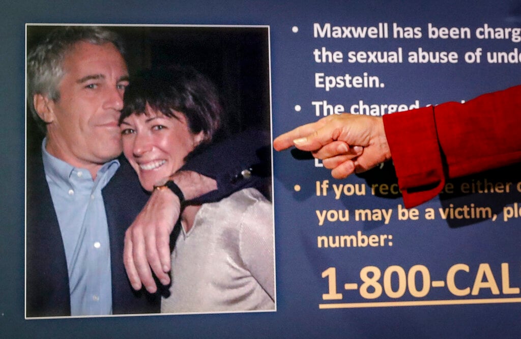 Jeffrey Epstein y Ghislaine Maxwell