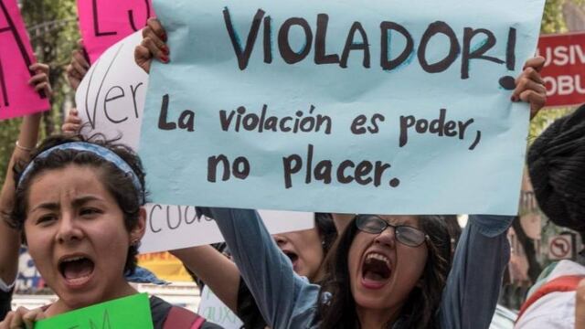 Protesta contra la violencia de género