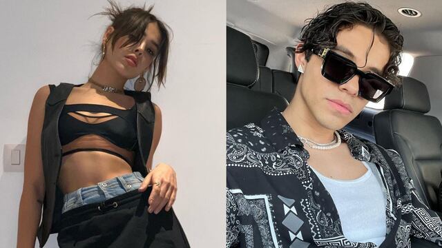 Danna Paola y Alex Hoyer.