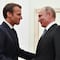 Vladimir Putin dice a Emmanuel Macron: Desmilitarización de Ucrania es clave para terminar con la guerra