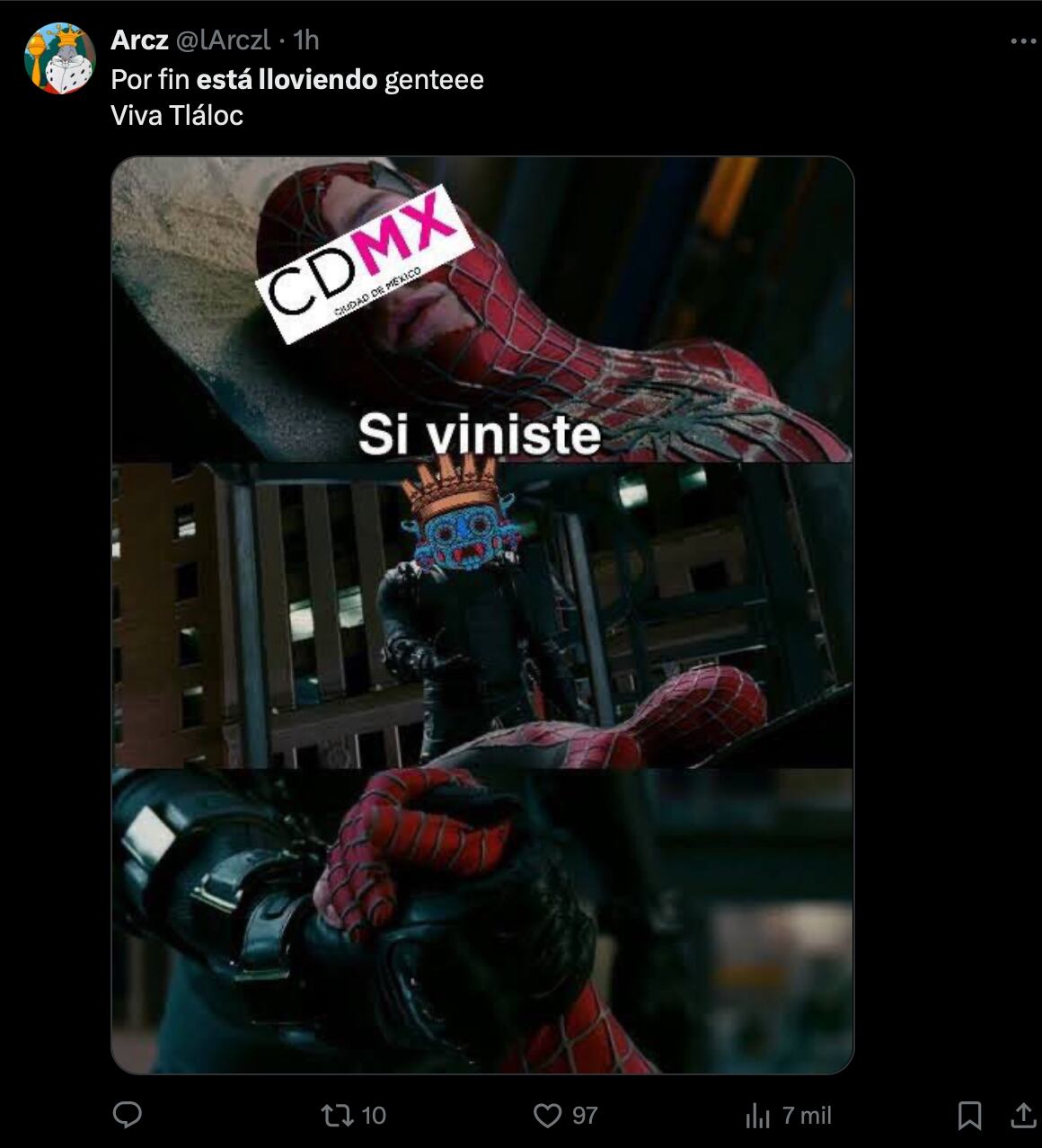 Los memes de la sorpresiva e intensa lluvia que despertó al Estado de México