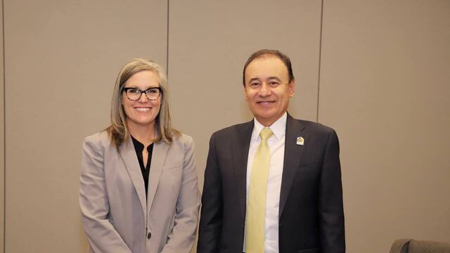 Alfonso Durazo y Katie Hobbs presentan el Plan Sonora en Arizona