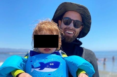 Matthew Taylor y su hija