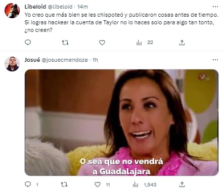 Reacciones al extraño video en YouTube de Taylor Swift, probando que fue hackeada