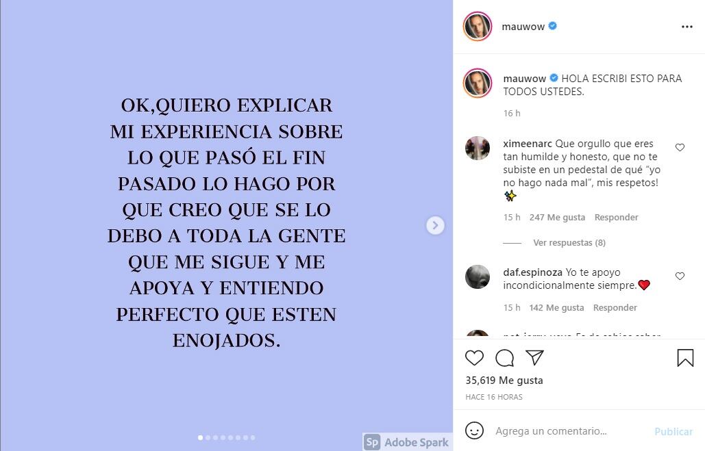 Mau Wow pide disculpas por hacer promoción al PVEM