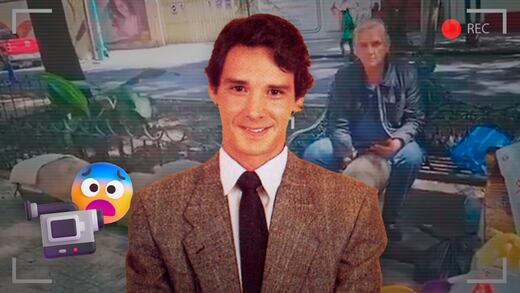 Así se veía Alejandro Landero cuando fue galán en la telenovela Rosa Salvaje