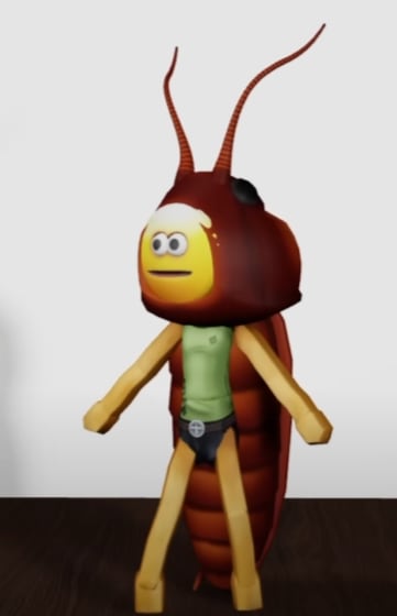 Cucarachoxi, personaje de Roblox