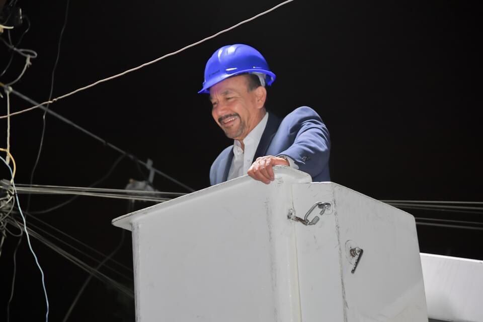 Pedro Rodríguez, alcalde de Atizapán de Zaragoza, puso en marcha Atizapán Luz-e el 29 de abril de 2022