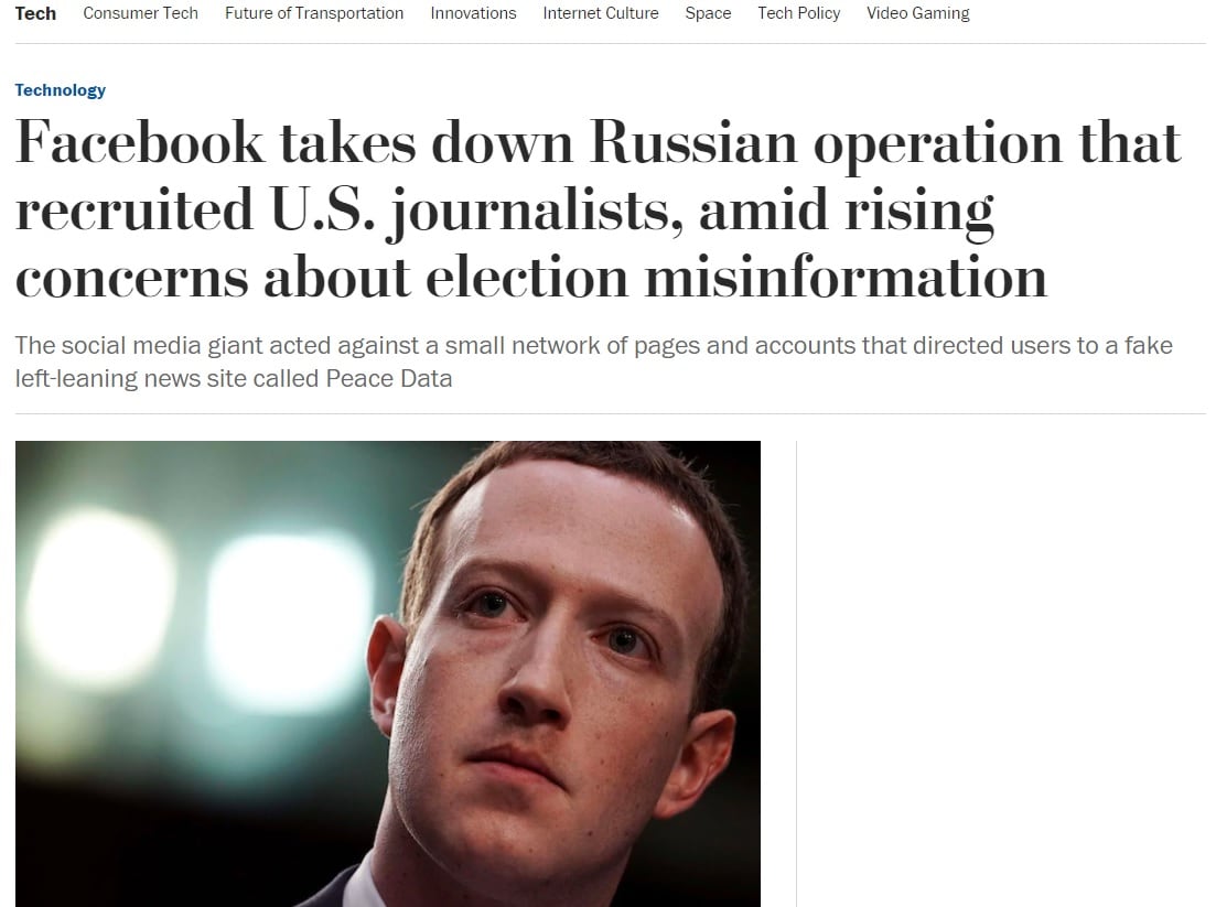 Facebook y Rusia
