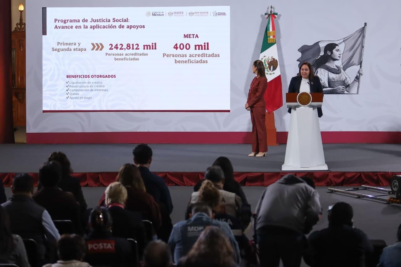 FOVISSSTE reafirma su compromiso con millones de beneficiados para restituir derechos y resolver créditos