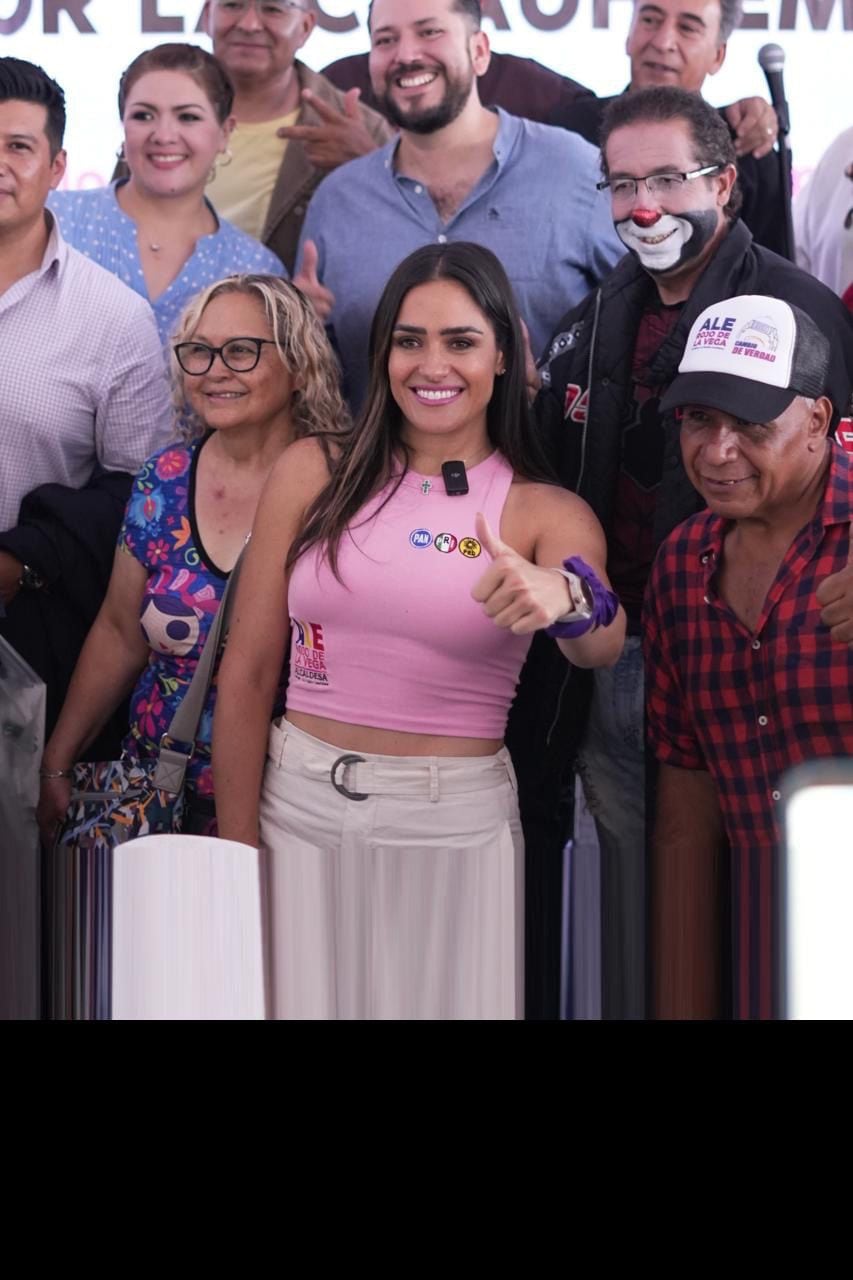 Alessandra Rojo de la Vega, candidata a la alcaldía Cuauhtémoc