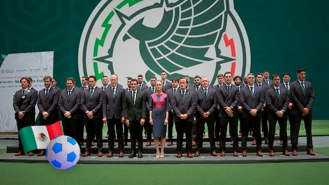 La emotiva ceremonia de Sheinbaum con la Selección Mexicana