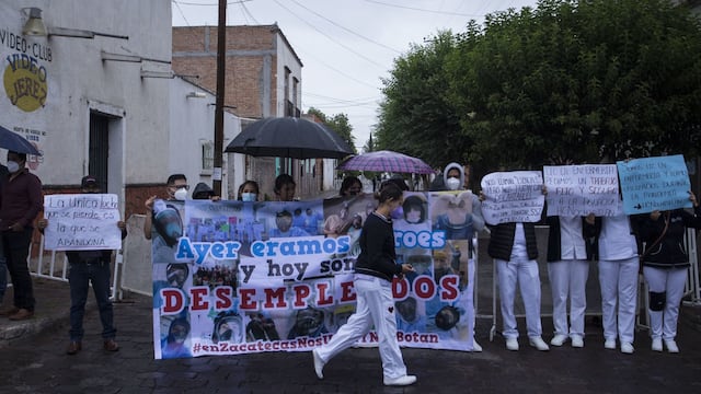 Personal de la salud que trabajó en la primera línea de atención Covid-19 pide que les regresen el trabajo que se han ganado con su esfuerzo