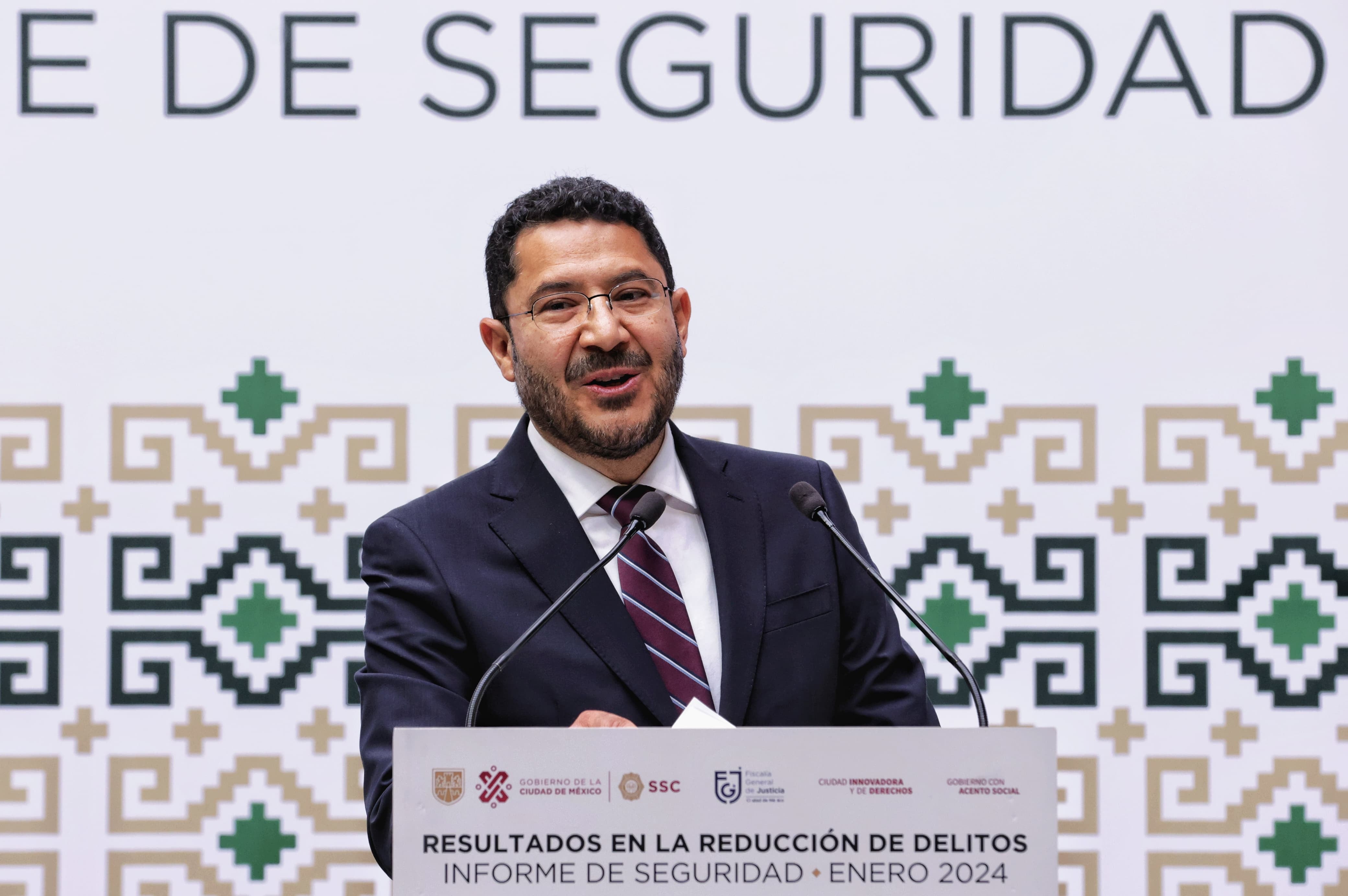 Martí Batres, jefe de gobierno de la CDMX
