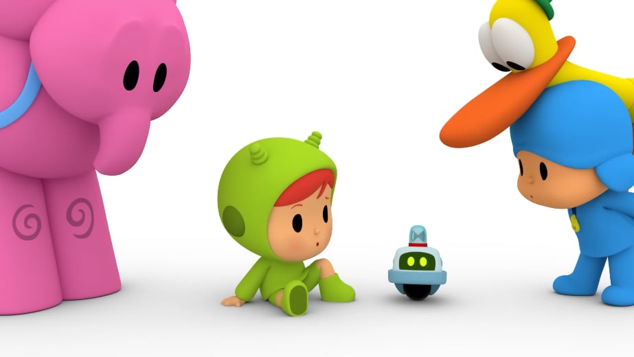 Pocoyó por el Día Internacional de las Niñas en las TIC