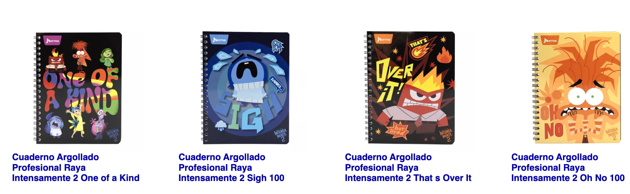 Cuadernos Intensamente 2 marca Norma