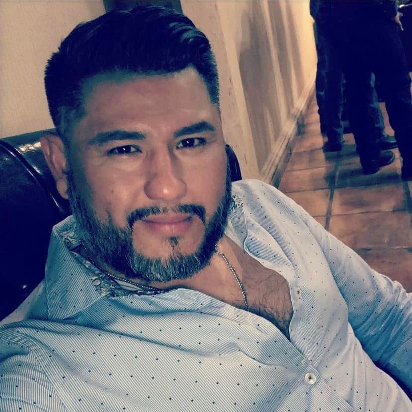 Rogelio Martínez, integrante de Grupo Palomo.