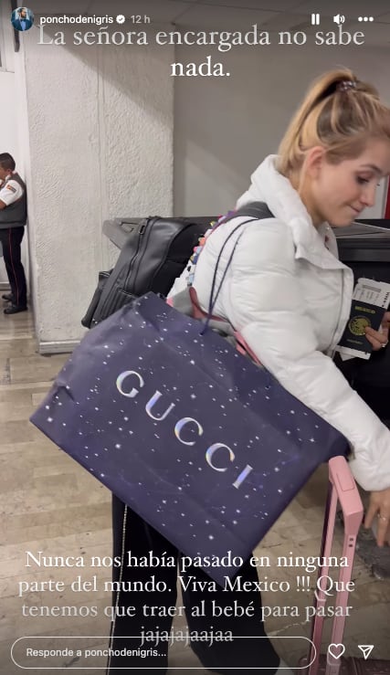 Poncho de Nigris y su esposa se quejan de aerolínea