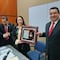 Yasmín Esquivel Mossa recibe reconocimiento de la Gran Logia de México por su trayectoria en derechos humanos