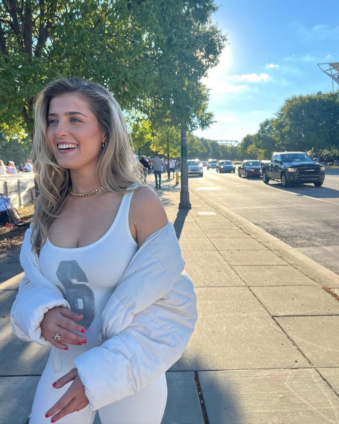 Stephanie Niles, novia de Jake Browning.